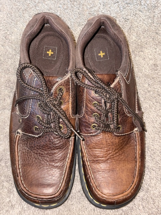 Dr. Marten‎ 9801 Men’s Chunky Y2K Leather Oxford Lace Up Brown Shoes size 11 main image 6